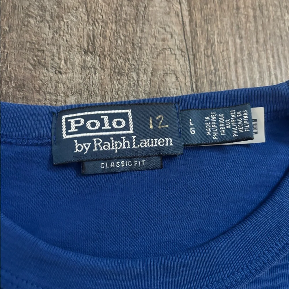 Polo Ralph Lauren ‘Crew Team’ Retro Tee Shirt - Picture 3 of 4